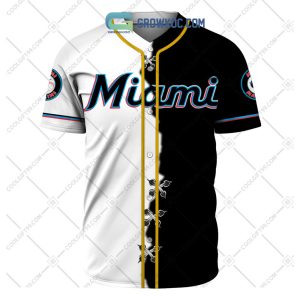 Miami Marlins MLB Personalized Mix Baseball Jersey