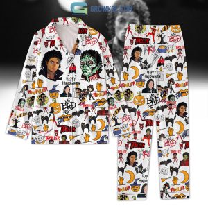 Michael Jackson Thriller Happy Halloween Pajamas Set