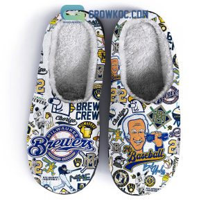 Milwaukee Brewers MLB This Team Make Me Drink House Slippers