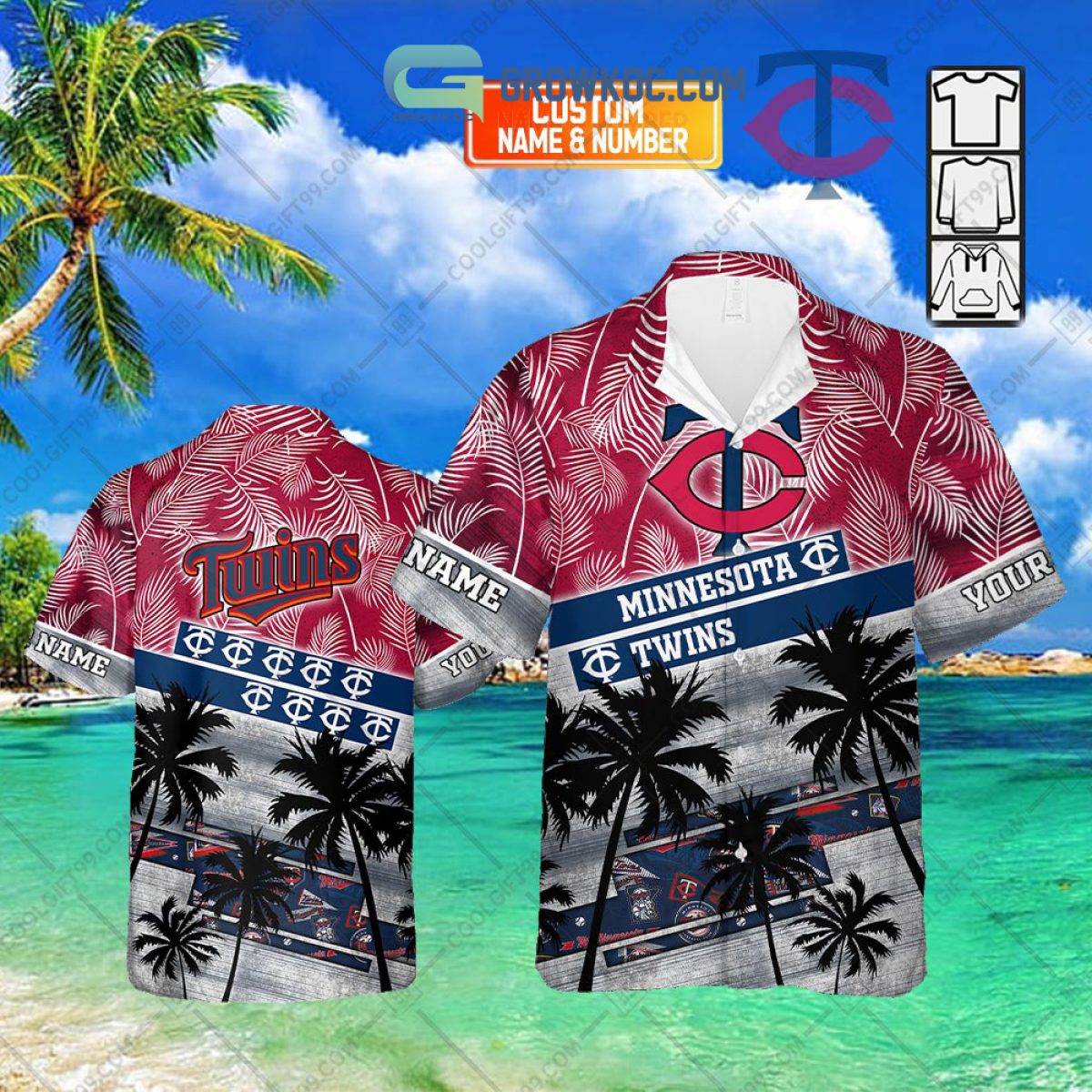 Minnesota Twins Hawaiian Shirt Minnesota Twins Mlb Cool Hawaiian