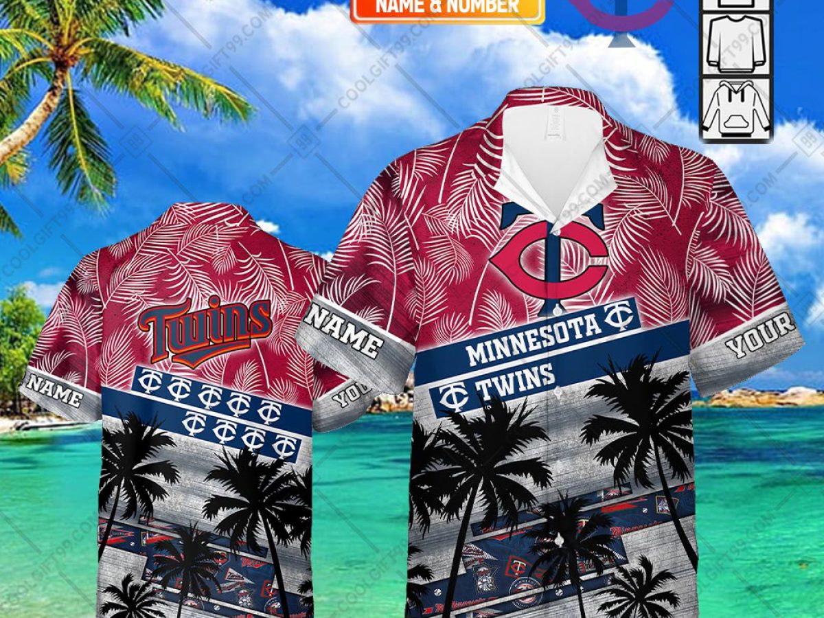 Personalize MLB Minnesota Twins Hawaiian Shirt, Summer style in