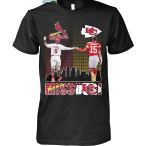 Missouri ST Louis Cardinals Pujols Kansas City Chiefs Patrick Mahomes T Shirt