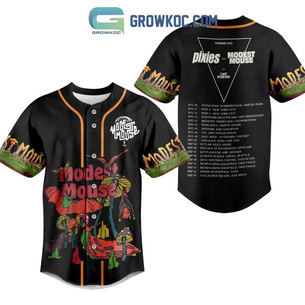 Modest Mouse And Pixies With Cat Power Summer 2023 Baseball Jersey