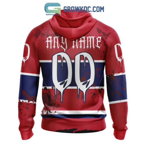 Montreal Canadiens NHL Special Design Jersey With Your Ribs For Halloween Hoodie T Shirt