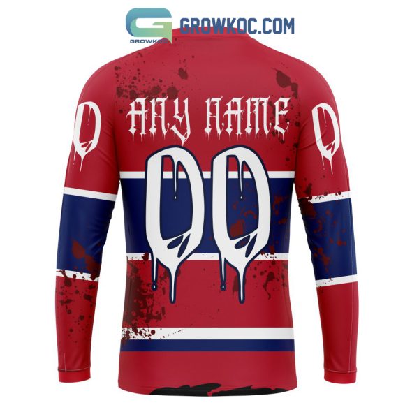 Montreal Canadiens NHL Special Design Jersey With Your Ribs For Halloween Hoodie T Shirt