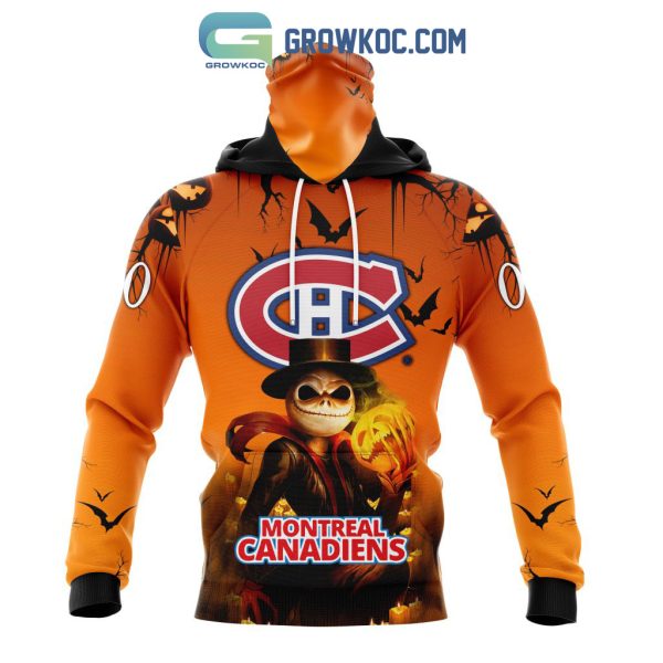 Montreal Canadiens NHL Special Jack Skellington Halloween Concepts Hoodie T Shirt