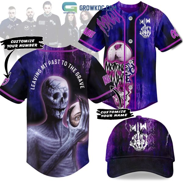 Motionless In White Leaving My Past To The Grave Personalized Baseball Jersey