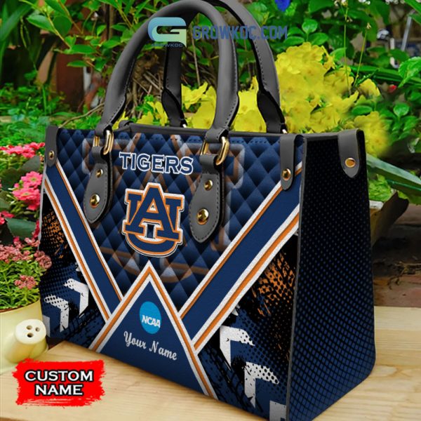 NCAA Auburn Tigers Custom Name Women Handbags And Women Purse Wallet