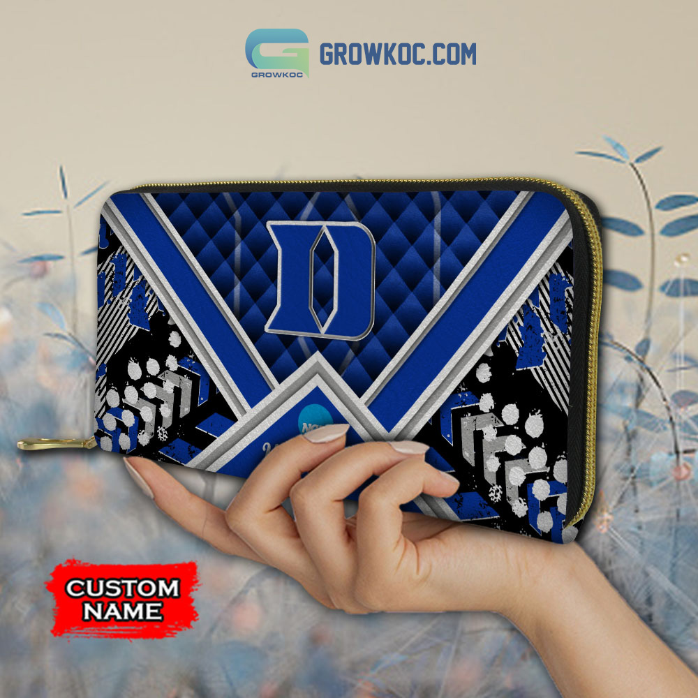 Duke Blue Devils Personalized Diamond Design Women Handbags and