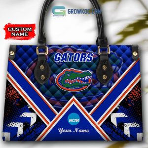 NCAA Florida Gators Custom Name Women Handbags And Women Purse Wallet