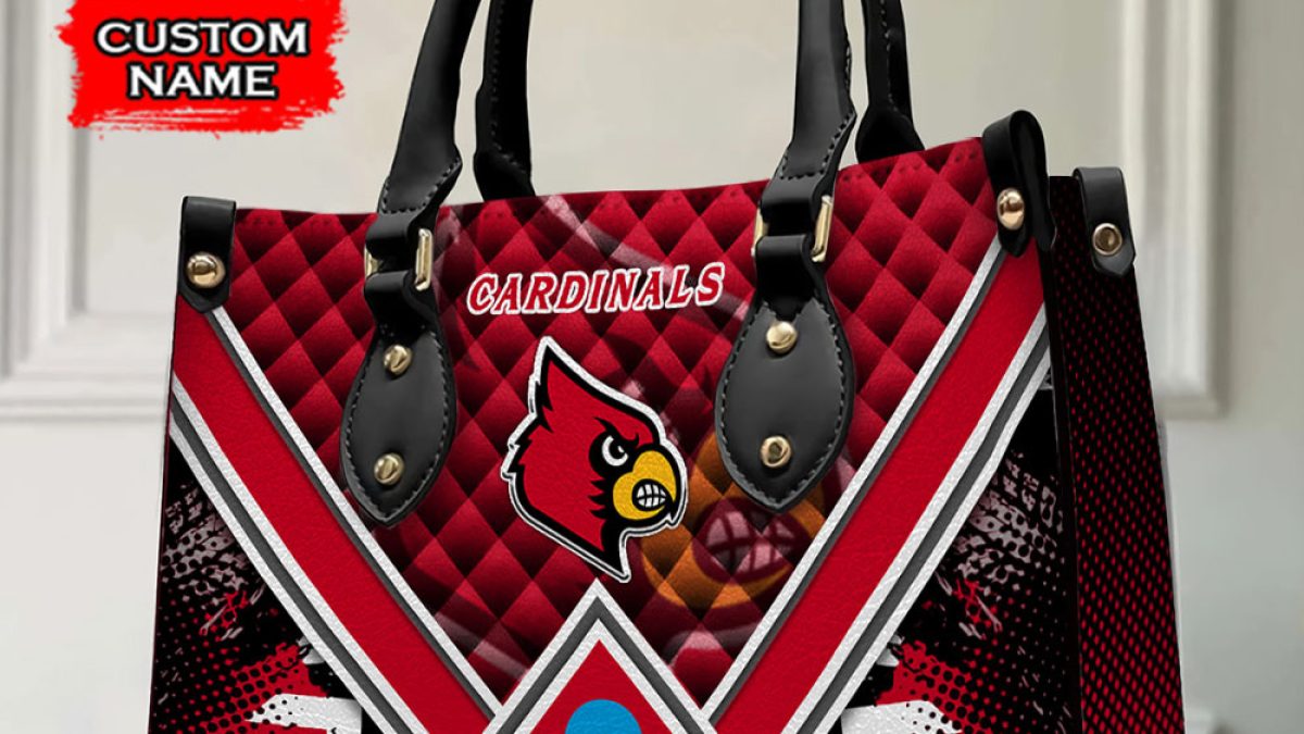 University Of Louisville Cardinals Purse Bag Football Basketball
