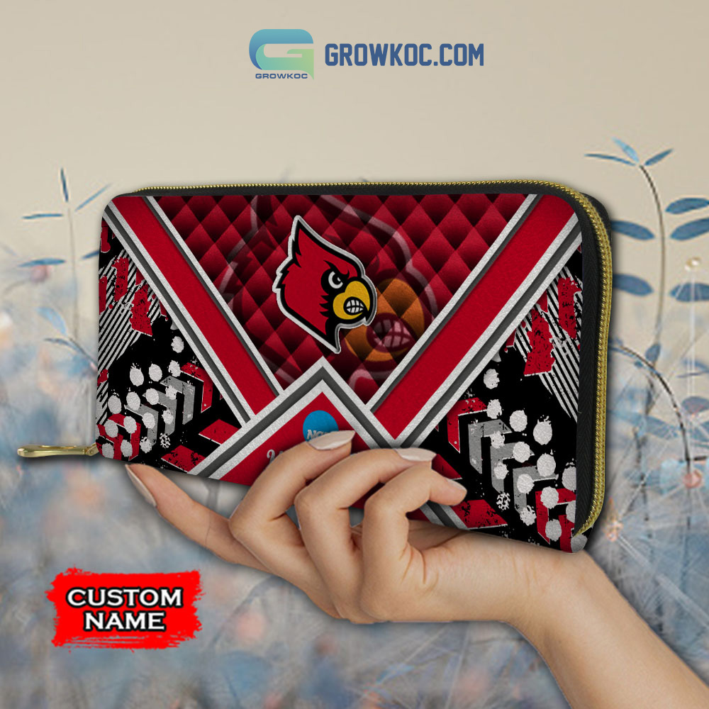 NCAA Louisville Cardinals Custom Name Women Handbags And Women