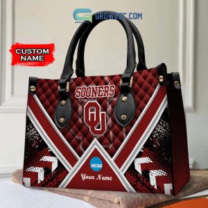 NCAA Oklahoma Sooners Custom Name Women Handbags And Women Purse Wallet