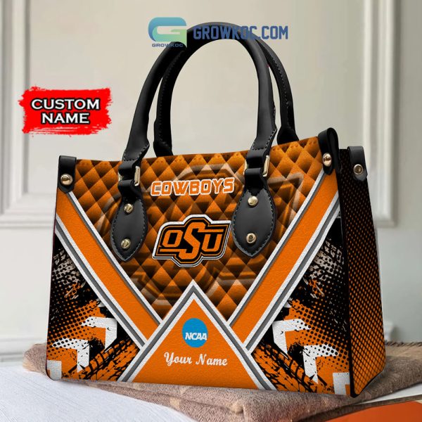 NCAA Oklahoma State Cowboys Custom Name Women Handbags And Women Purse Wallet