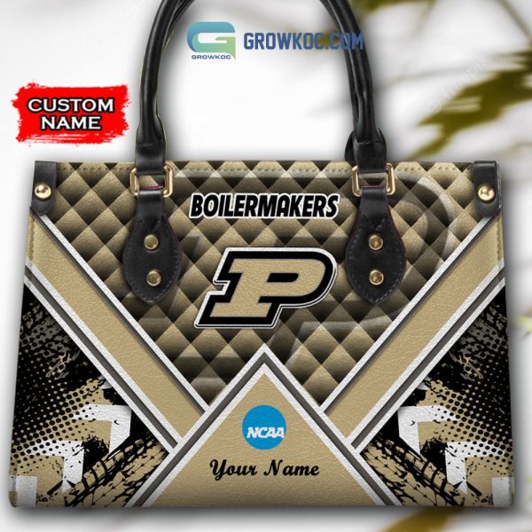 NCAA Purdue Boilermakers Custom Name Women Handbags And Women Purse Wallet