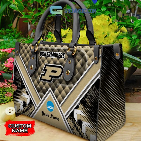 NCAA Purdue Boilermakers Custom Name Women Handbags And Women Purse Wallet