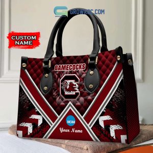 NCAA South Carolina Gamecocks Custom Name Women Handbags And Women Purse Wallet