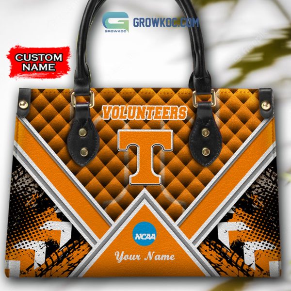 NCAA Tennessee Volunteers Custom Name Women Handbags And Women Purse Wallet