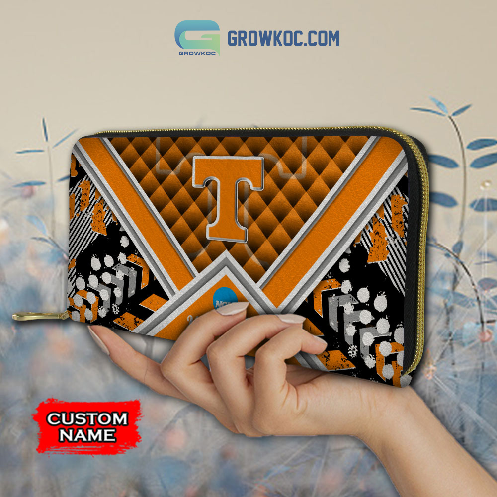 NCAA Tennessee Volunteers Custom Name Women Handbags And Women Purse Wallet