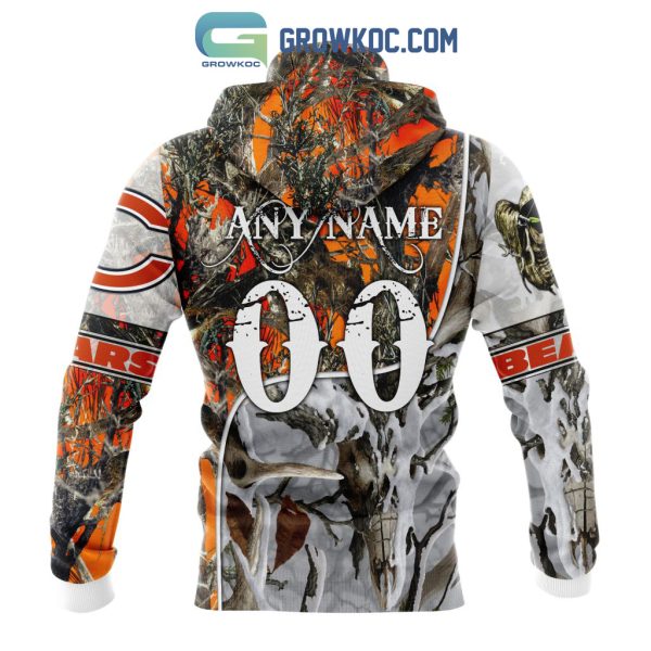 NFL Chicago Bears Special Fall And Winter Bow Hunting Personalized Hoodie T Shirt