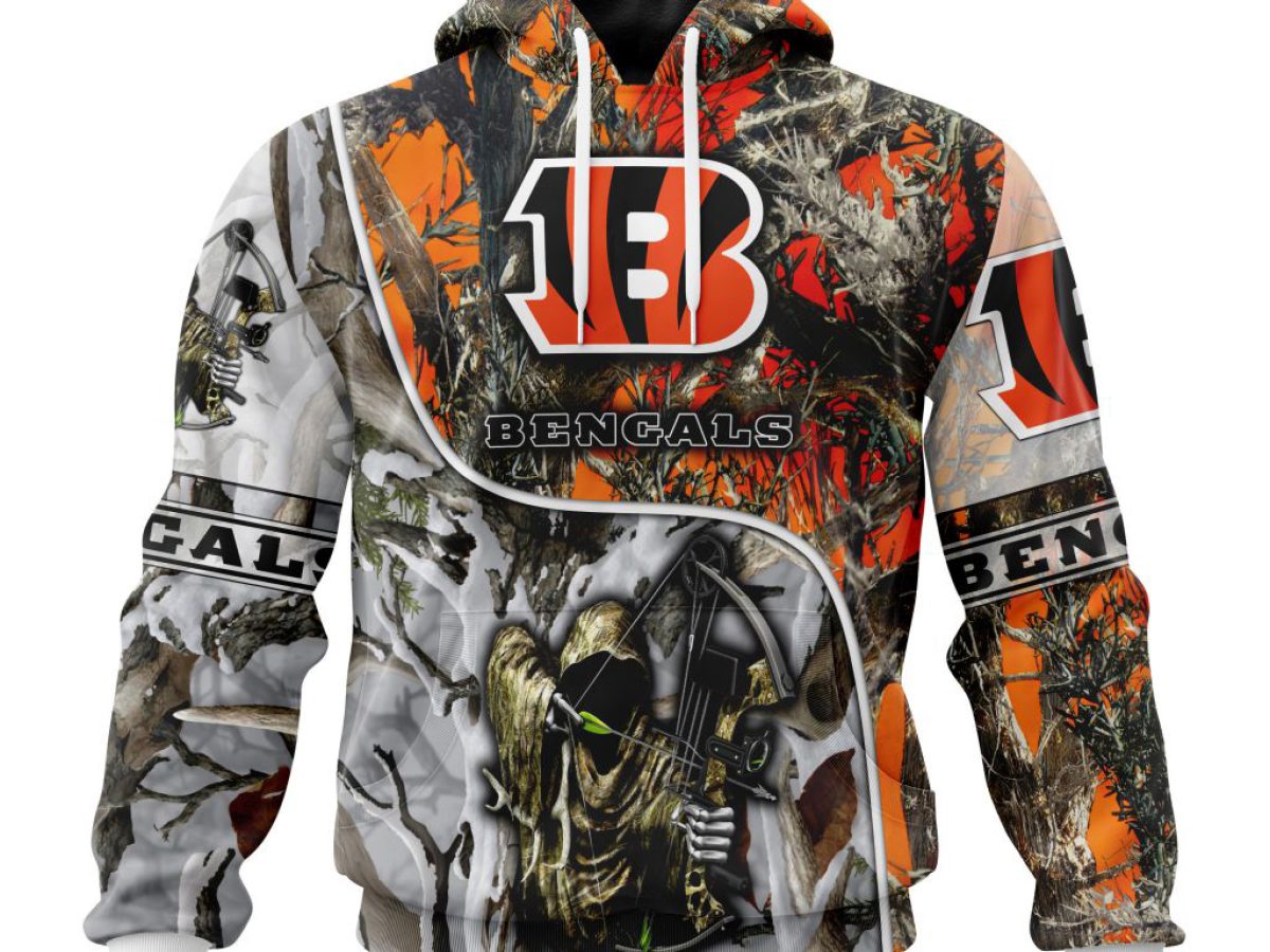 NFL Cincinnati Bengals Special Fall And Winter Bow Hunting Personalized  Hoodie T Shirt - Growkoc