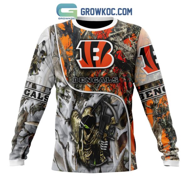 NFL Cincinnati Bengals Special Fall And Winter Bow Hunting Personalized Hoodie T Shirt