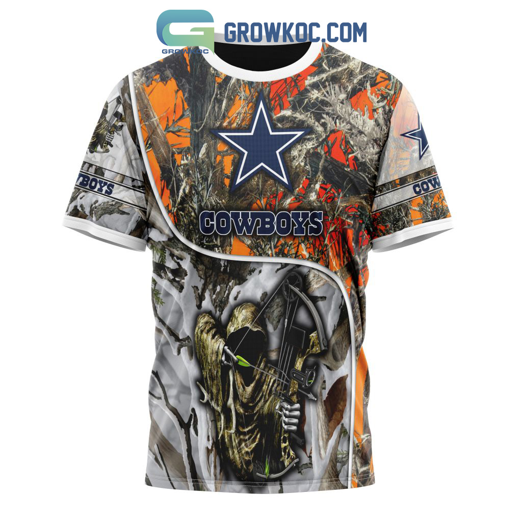NFL Dallas Cowboys Special Fall And Winter Bow Hunting Personalized Hoodie  T Shirt - Growkoc