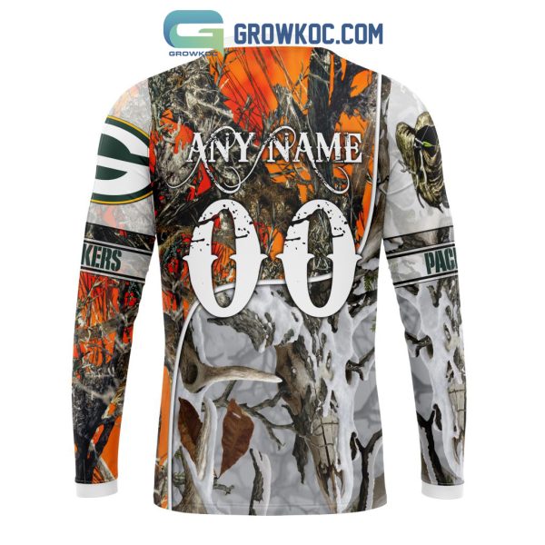 NFL Green Bay Packers Special Fall And Winter Bow Hunting Personalized Hoodie T Shirt