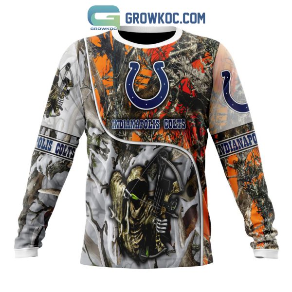 NFL Indianapolis Colts Special Fall And Winter Bow Hunting Personalized Hoodie T Shirt