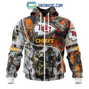 NFL Kansas City Chiefs Special Fall And Winter Bow Hunting Personalized Hoodie T Shirt
