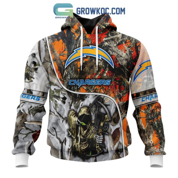 NFL Los Angeles Chargers Special Fall And Winter Bow Hunting Personalized Hoodie T Shirt