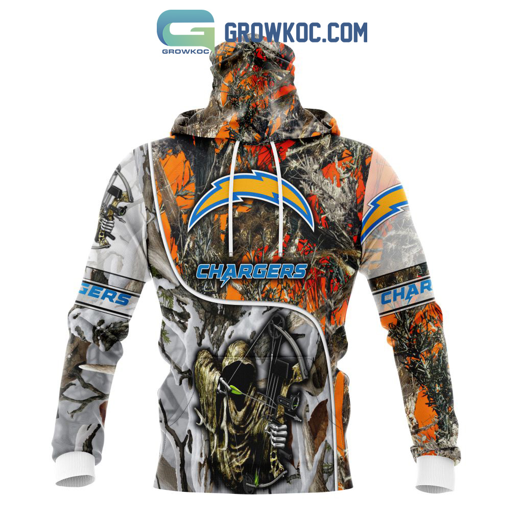 AVAILABLE NFL Los Angeles Chargers Special Hunting Design Button Shirt  V2316 Hoodie