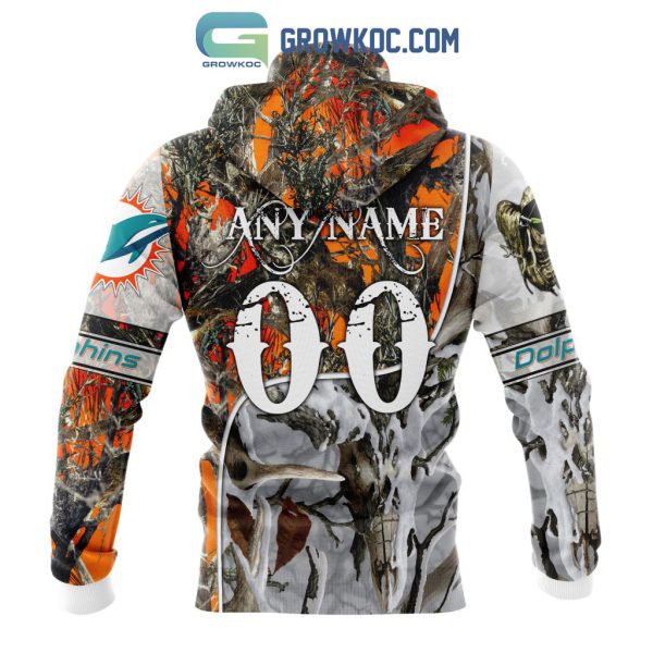 NFL Miami Dolphins Special Fall And Winter Bow Hunting Personalized Hoodie T Shirt