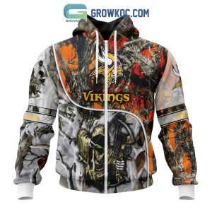 NFL Minnesota Vikings Special Fall And Winter Bow Hunting Personalized Hoodie T Shirt