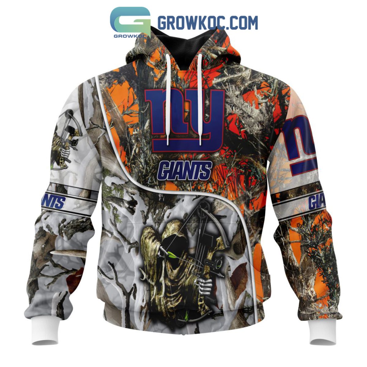 New York Giants NFL Special Camo Realtree Hunting Personalized Hoodie T  Shirt - Growkoc