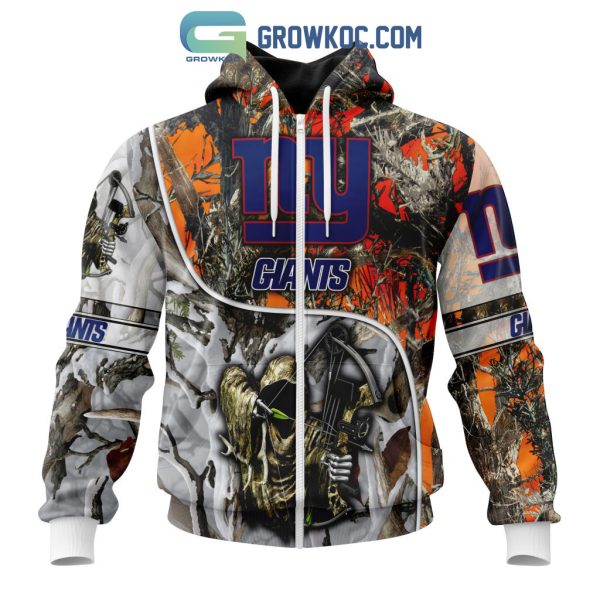 NFL New York Giants Special Fall And Winter Bow Hunting Personalized Hoodie T Shirt