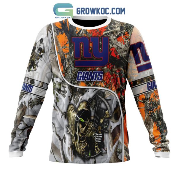 NFL New York Giants Special Fall And Winter Bow Hunting Personalized Hoodie T Shirt