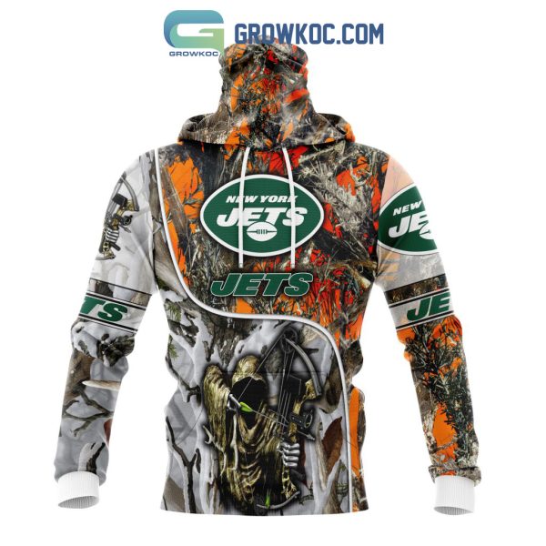NFL New York Jets Special Fall And Winter Bow Hunting Personalized Hoodie T Shirt