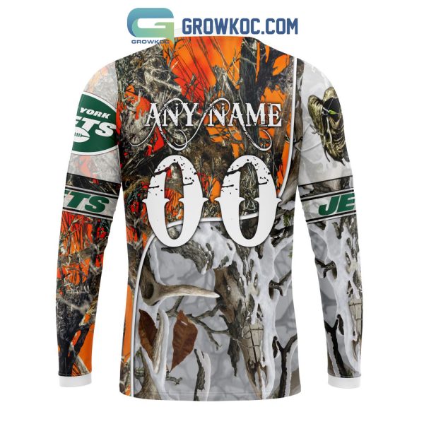 NFL New York Jets Special Fall And Winter Bow Hunting Personalized Hoodie T Shirt