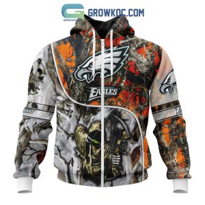 NFL Philadelphia Eagles Special Fall And Winter Bow Hunting Personalized  Hoodie T Shirt - Growkoc