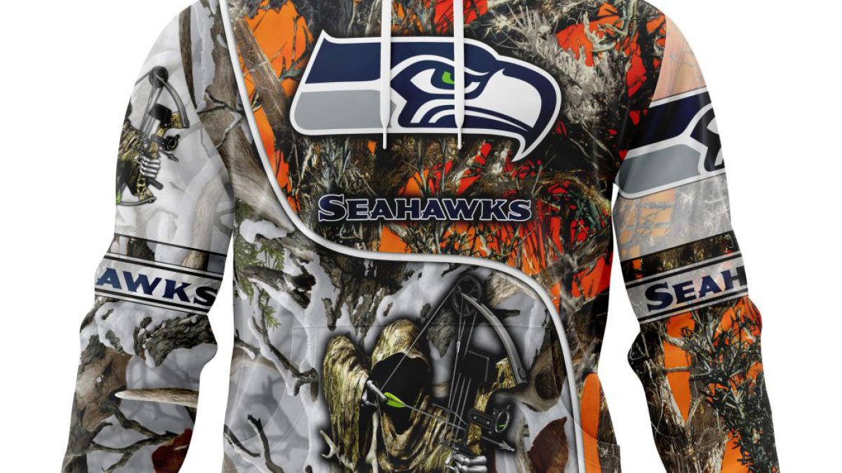 NFL Seattle Seahawks Special Fall And Winter Bow Hunting Personalized Hoodie  T Shirt - Growkoc