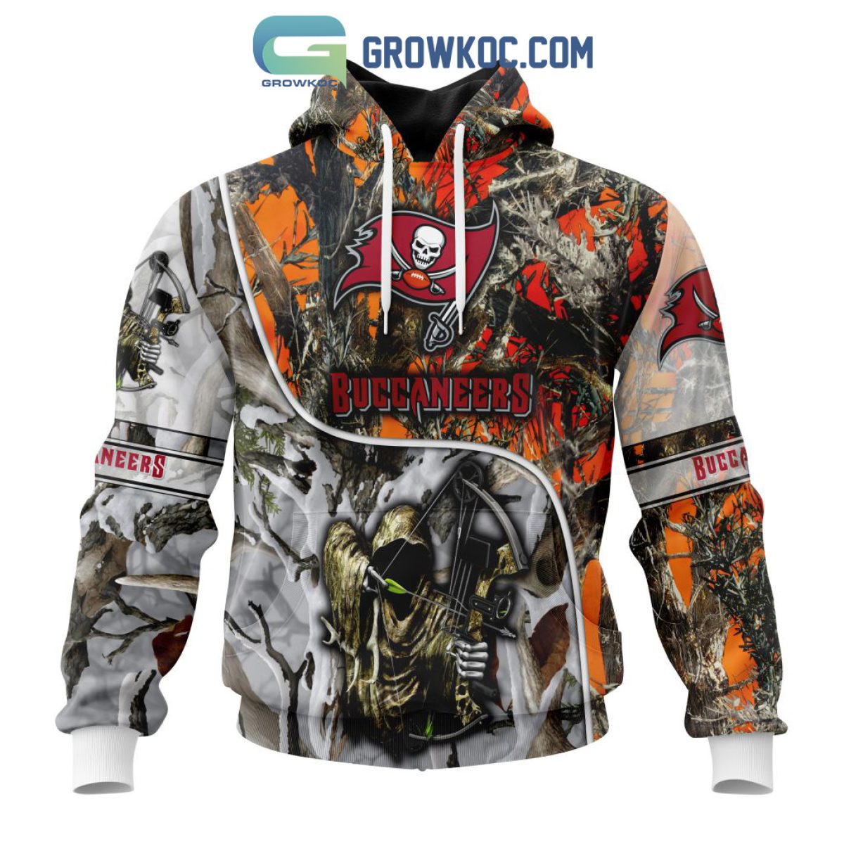 NFL Tampa Bay Buccaneers Special Fall And Winter Bow Hunting Personalized Hoodie  T Shirt - Growkoc