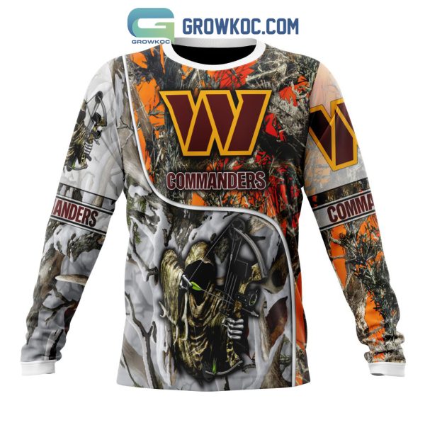 NFL Washington Commanders Special Fall And Winter Bow Hunting Personalized Hoodie T Shirt