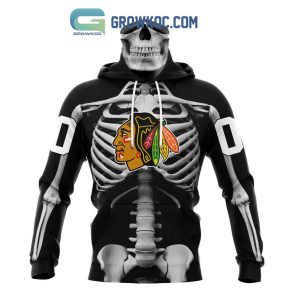 Chicago Blackhawks Skull Jersey