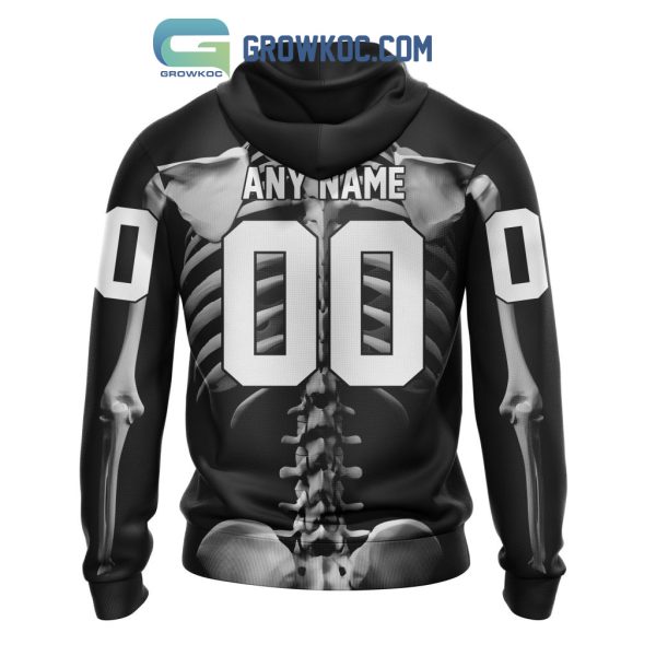 NHL Colorado Avalanche Special Skeleton Costume For Halloween Hoodie T Shirt