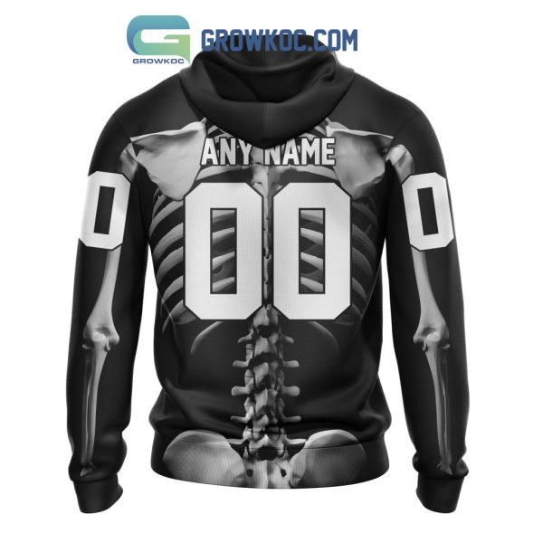 NHL Los Angeles Kings Special Skeleton Costume For Halloween Hoodie T Shirt