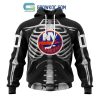 NHL New York Rangers Special Skeleton Costume For Halloween Hoodie T Shirt