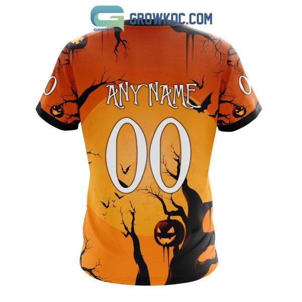 Nashville Predators NHL Special Jack Skellington Halloween Concepts Hoodie T Shirt