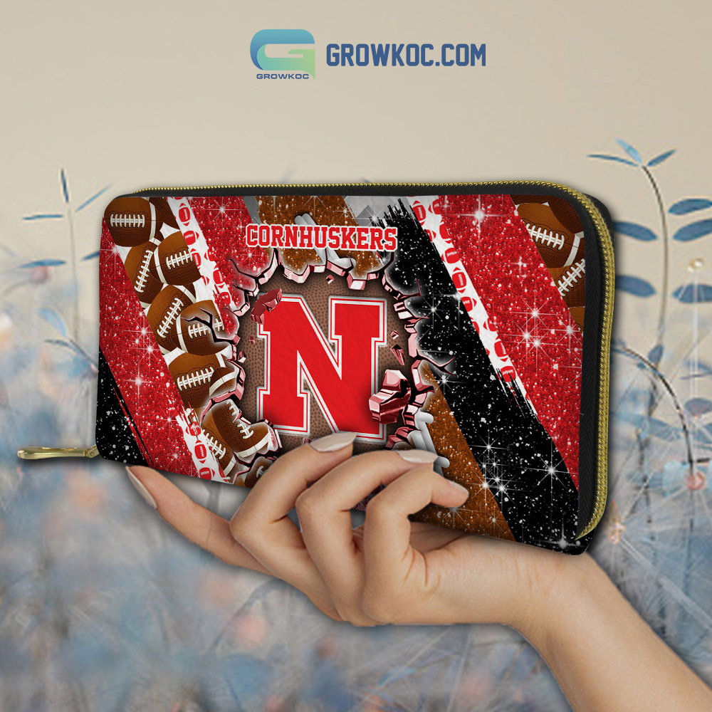 Nebraska Cornhuskers Personalized Diamond Design Women Handbags and Woman  Purse Wallet - Growkoc