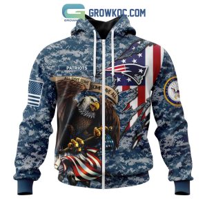 New England Patriots NFL Honor US Navy Veterans All Gave Some Some Gave All Personalized Hoodie T Shirt